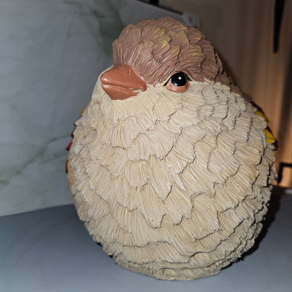 Bird Figurine Garden Decor Statue Sculpture Home‎ Accent Decoration